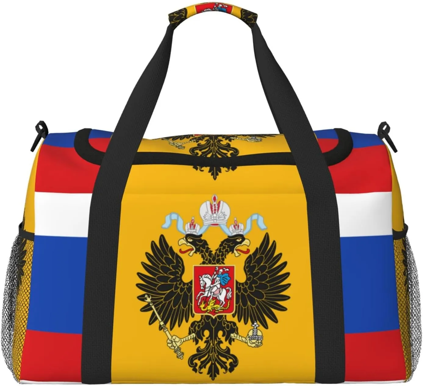 Duffle Bag New Russian Flag Travel Duffel Bag Weekender Bag For Men Womentravel Sports Gym