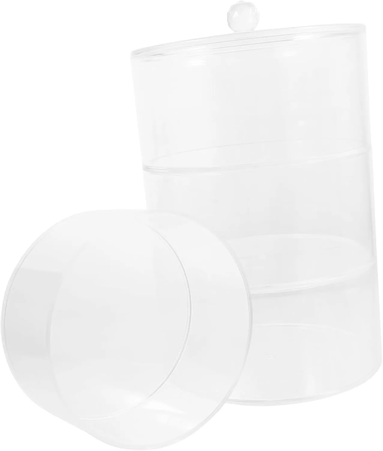 Earrings Necklace Storage Box Watch Band Display Elegant Plastic Organizer