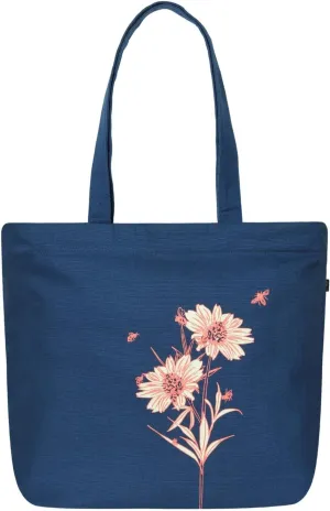 Ecoright Tote Bag for Women, Zipper Tote Bag for Women Work with Pocket, Large Canvas Bag for Shopping, Beach, Yoga