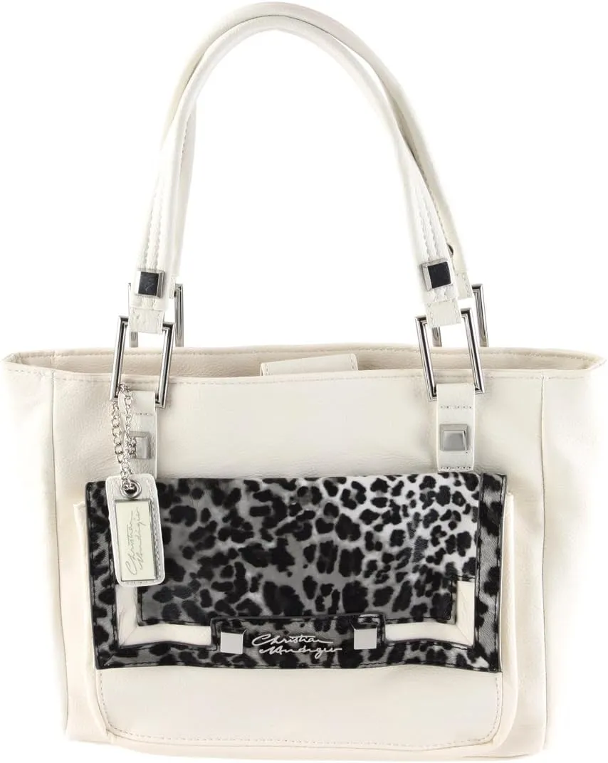 Ed Hardy Magda Tote White