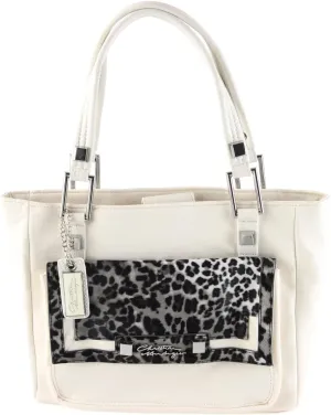 Ed Hardy Magda Tote White