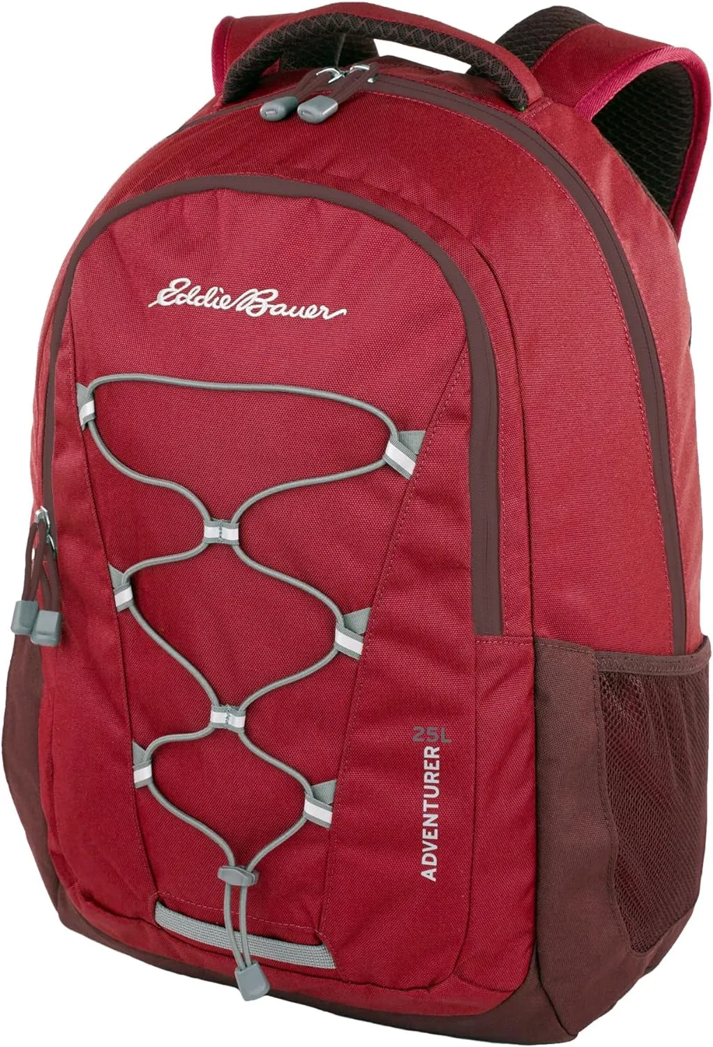 Eddie Bauer Backpack with Organization Compartments and Hydration/Laptop Compatible Sleeve, Adventurer-Dark Berry, 25L