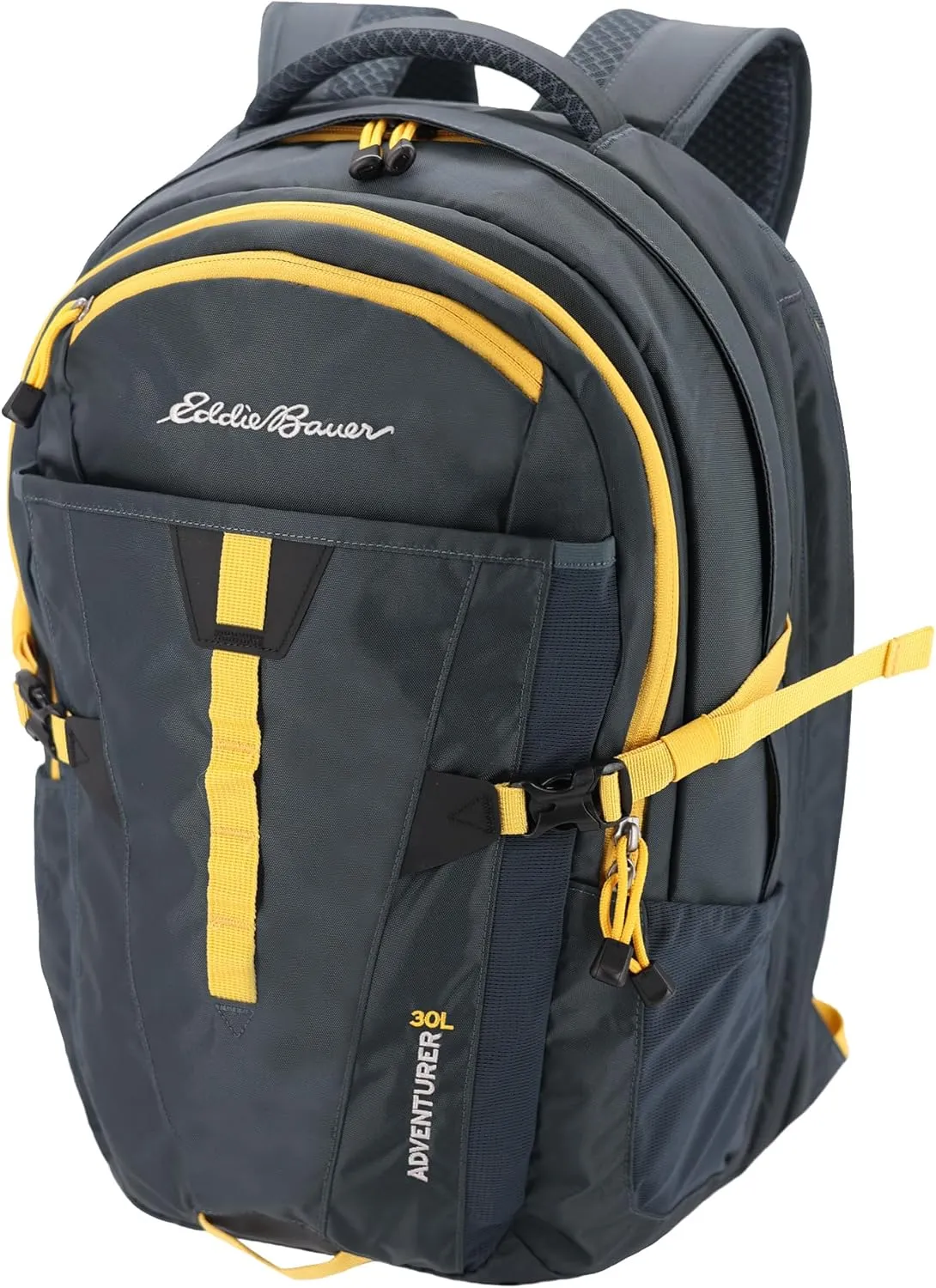 Eddie Bauer Backpack with Organization Compartments and Hydration/Laptop Compatible Sleeve, Adventurer-Storm, 30L