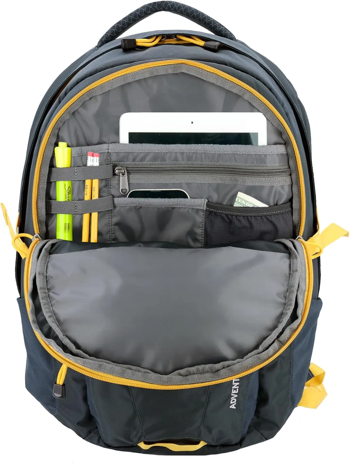 Eddie Bauer Backpack with Organization Compartments and Hydration/Laptop Compatible Sleeve, Adventurer-Storm, 30L