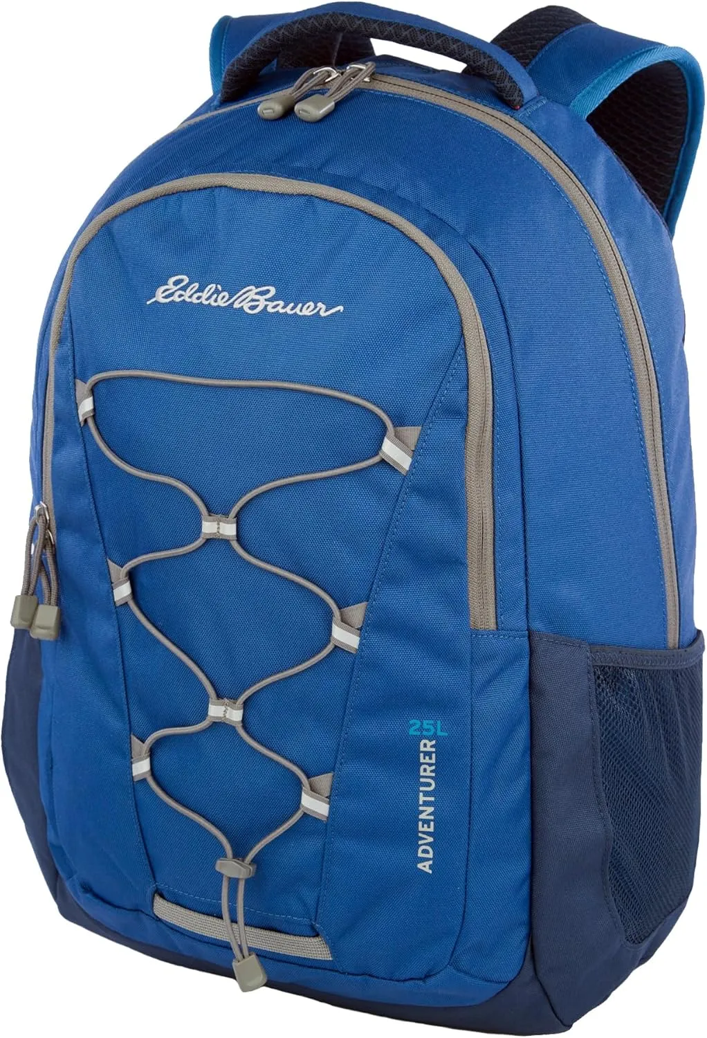Eddie Bauer Backpack with Organization Compartments and Hydration/Laptop Compatible Sleeve, Adventurer-True Blue, 25L