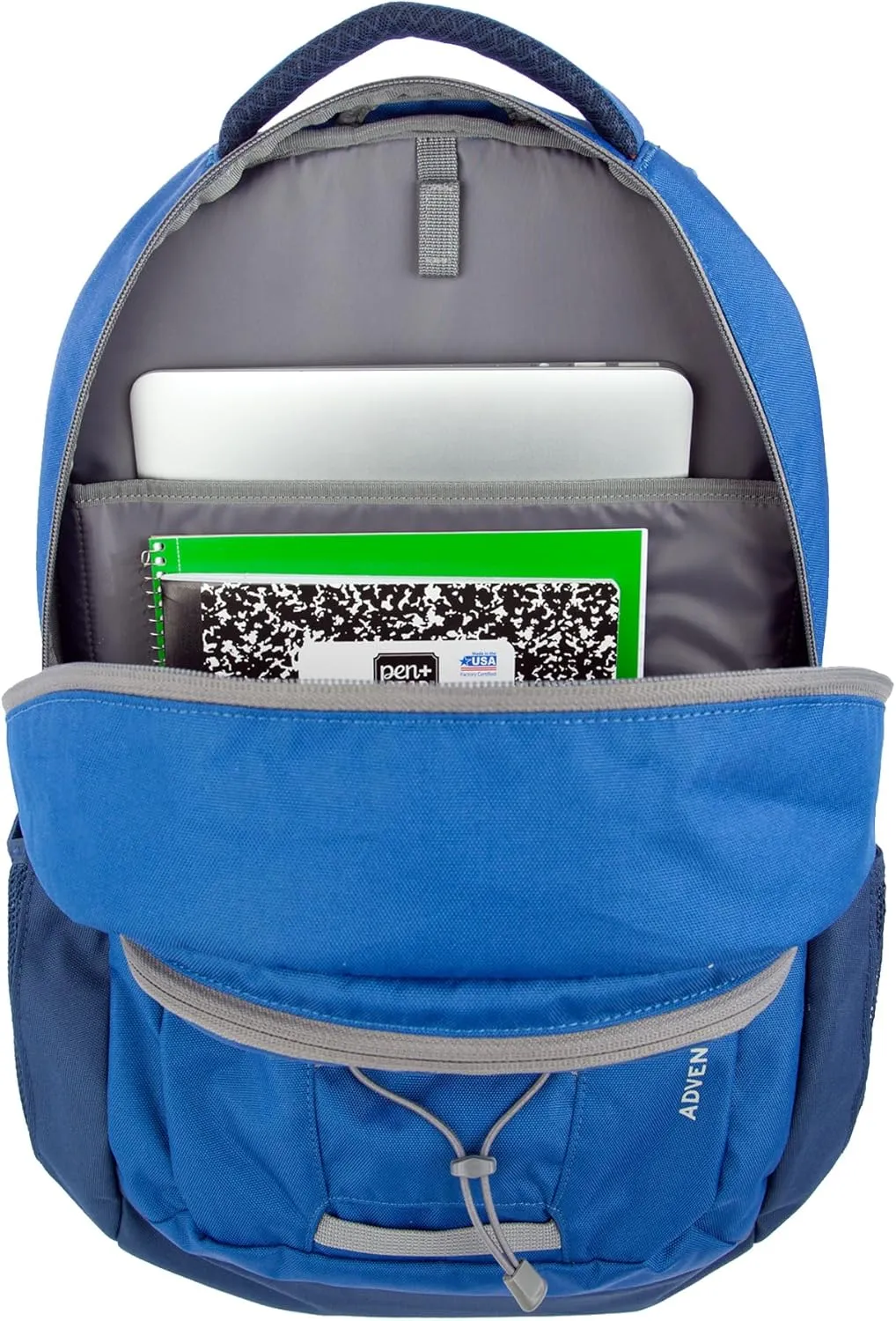 Eddie Bauer Backpack with Organization Compartments and Hydration/Laptop Compatible Sleeve, Adventurer-True Blue, 25L