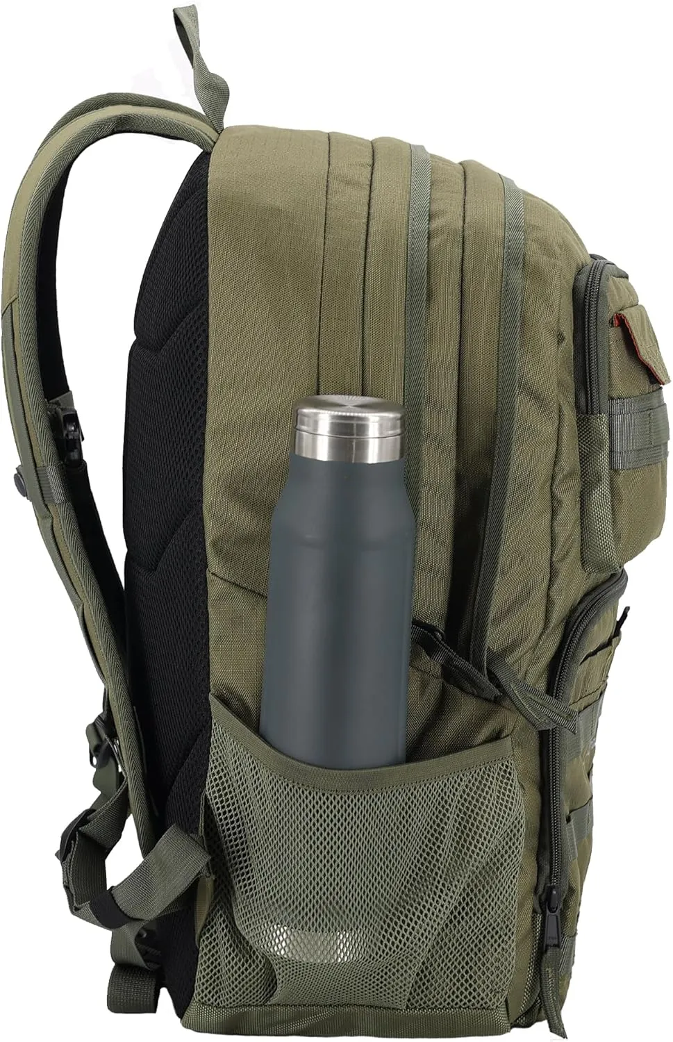 Eddie Bauer Cargo Backpack with Organization Compartments and Hydration/Laptop Compatible Sleeve, Moss Grey, 30L