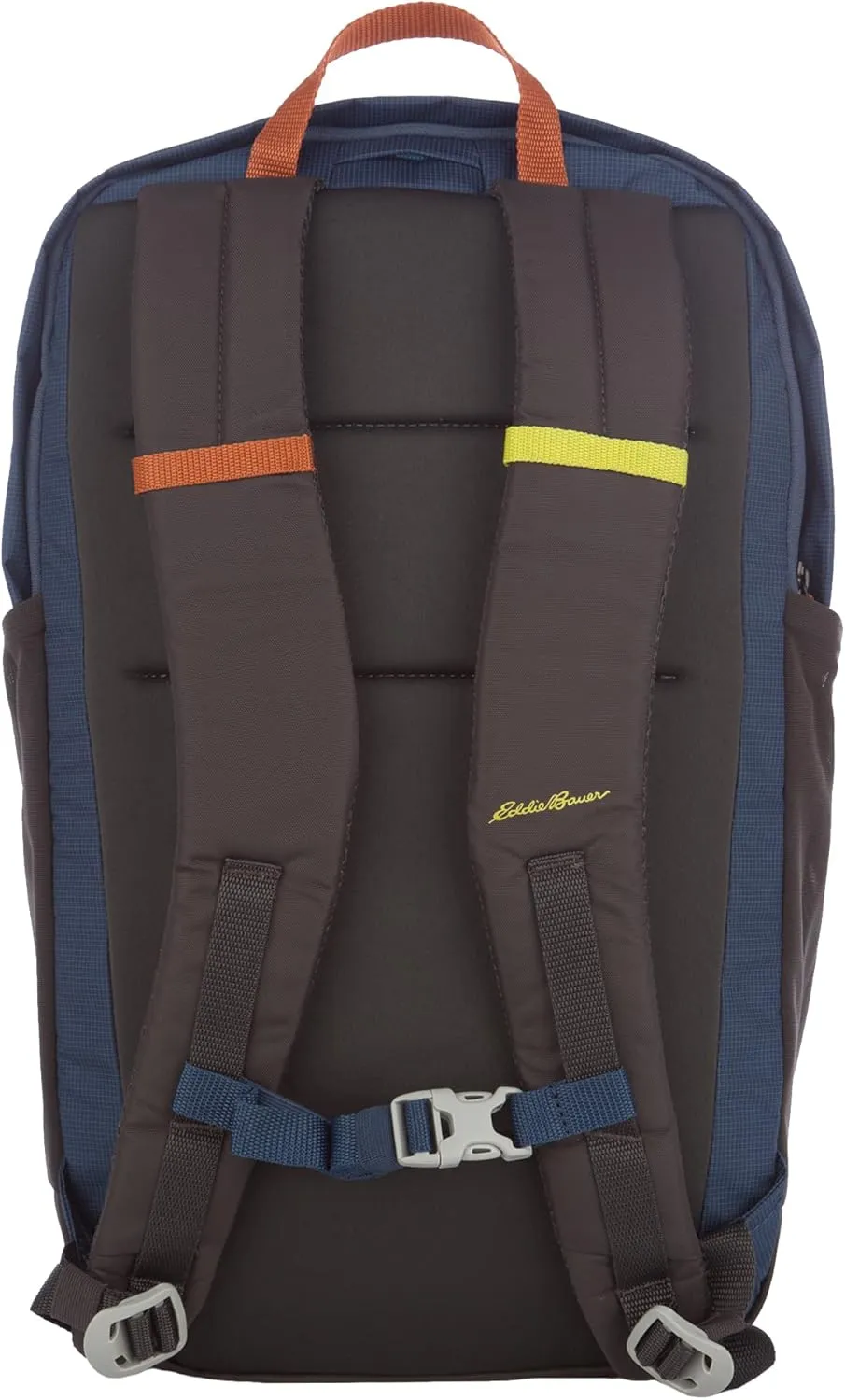 Eddie Bauer Nomad Backpack-Laptop Bag (17 inch)| Compression Straps | Travel | Hiking | Gym | Work | Commuting, Dusted Indigo, 22L