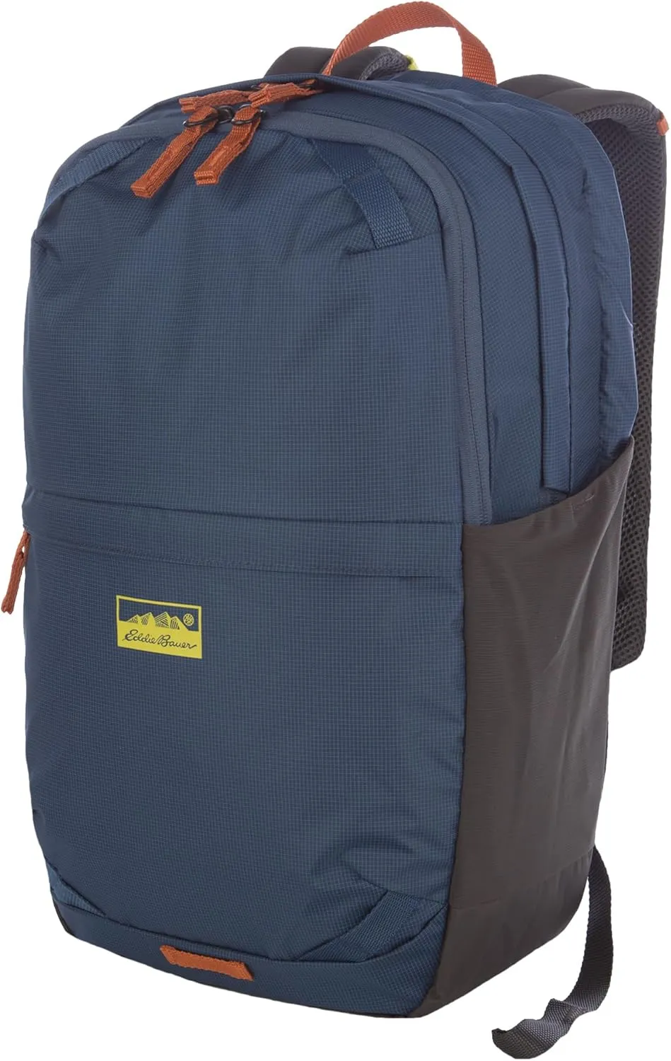 Eddie Bauer Nomad Backpack-Laptop Bag (17 inch)| Compression Straps | Travel | Hiking | Gym | Work | Commuting, Dusted Indigo, 22L