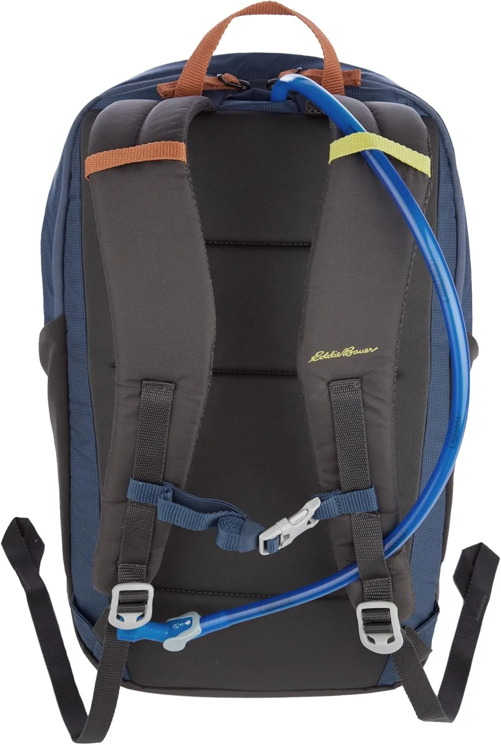 Eddie Bauer Nomad Backpack-Laptop Bag (17 inch)| Compression Straps | Travel | Hiking | Gym | Work | Commuting, Dusted Indigo, 22L