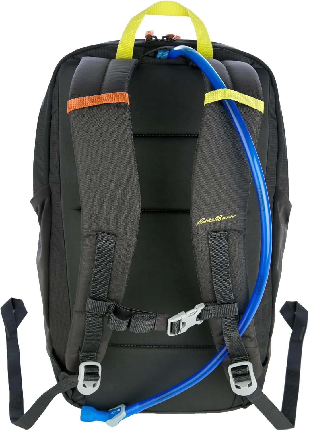 Eddie Bauer Nomad Backpack with Compression Straps and Hydration/Laptop Compatible Sleeve, Carbon, 22L