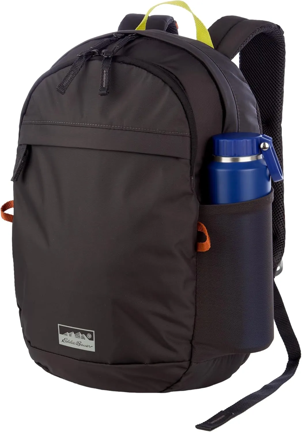 Eddie Bauer Venture Backpack with Organization Compartments and Hydration/Laptop Compatible Sleeve, Carbon Black, 20L