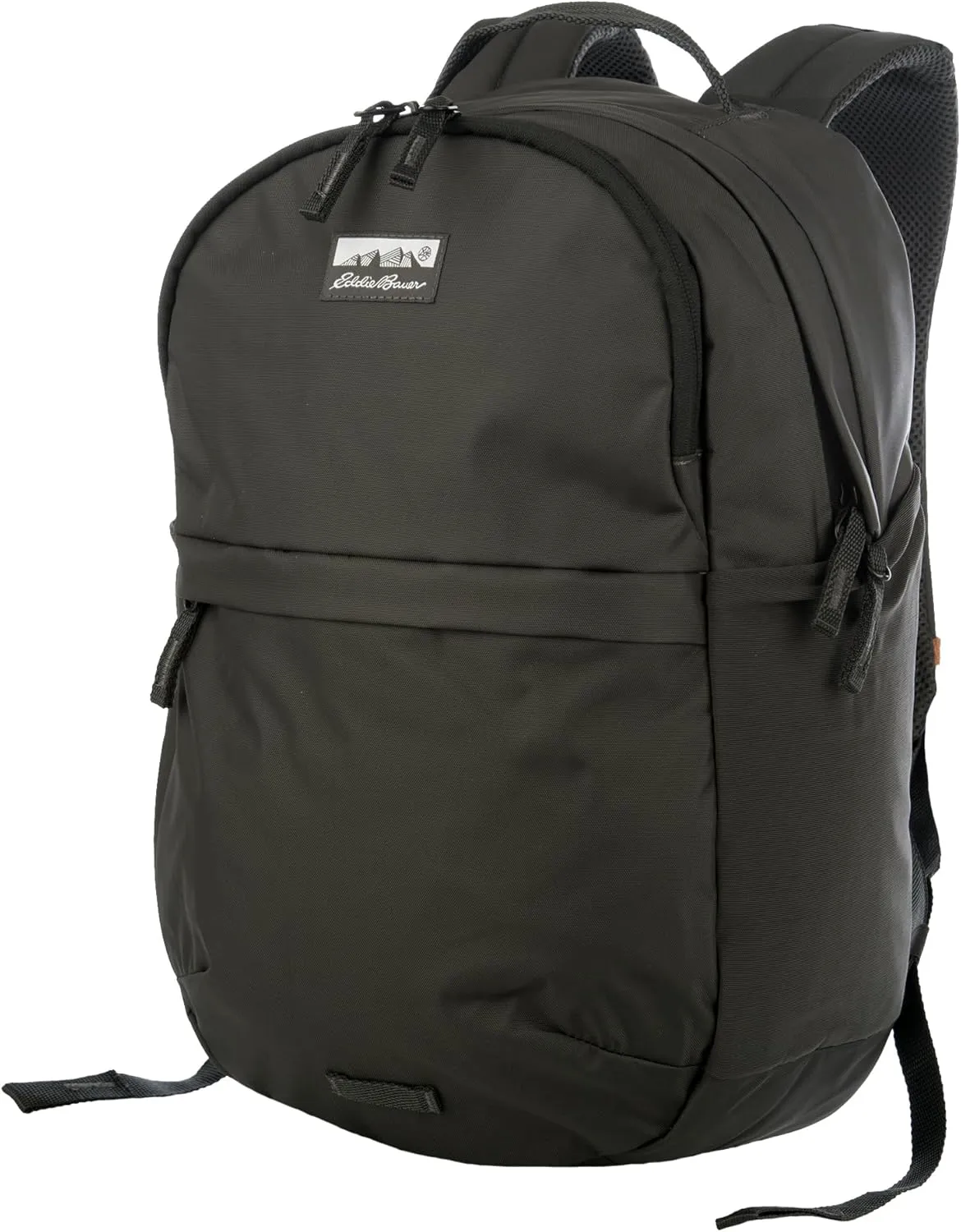 Eddie Bauer Venture Backpack with Organization Compartments and Hydration/Laptop Compatible Sleeve, Carbon Black, 26L