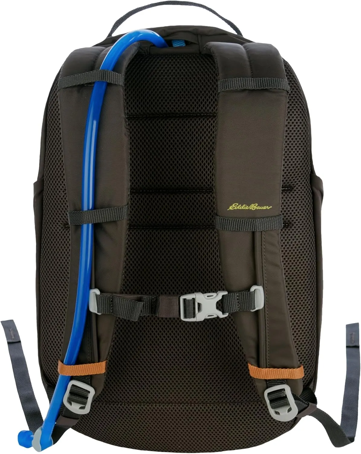 Eddie Bauer Venture Backpack with Organization Compartments and Hydration/Laptop Compatible Sleeve, Carbon Black, 26L