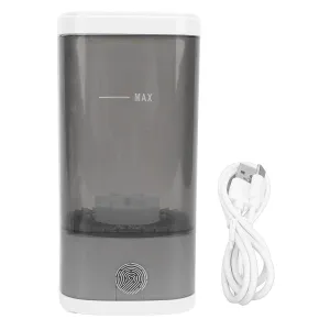 Electric Makeup Brush Cleaner Machine, USB Cosmetic Brush Cleaner, 2 Modes Transparent Deep Cleaning Large Capacity Electric Makeup Brush Cleaner for All Size Makeup