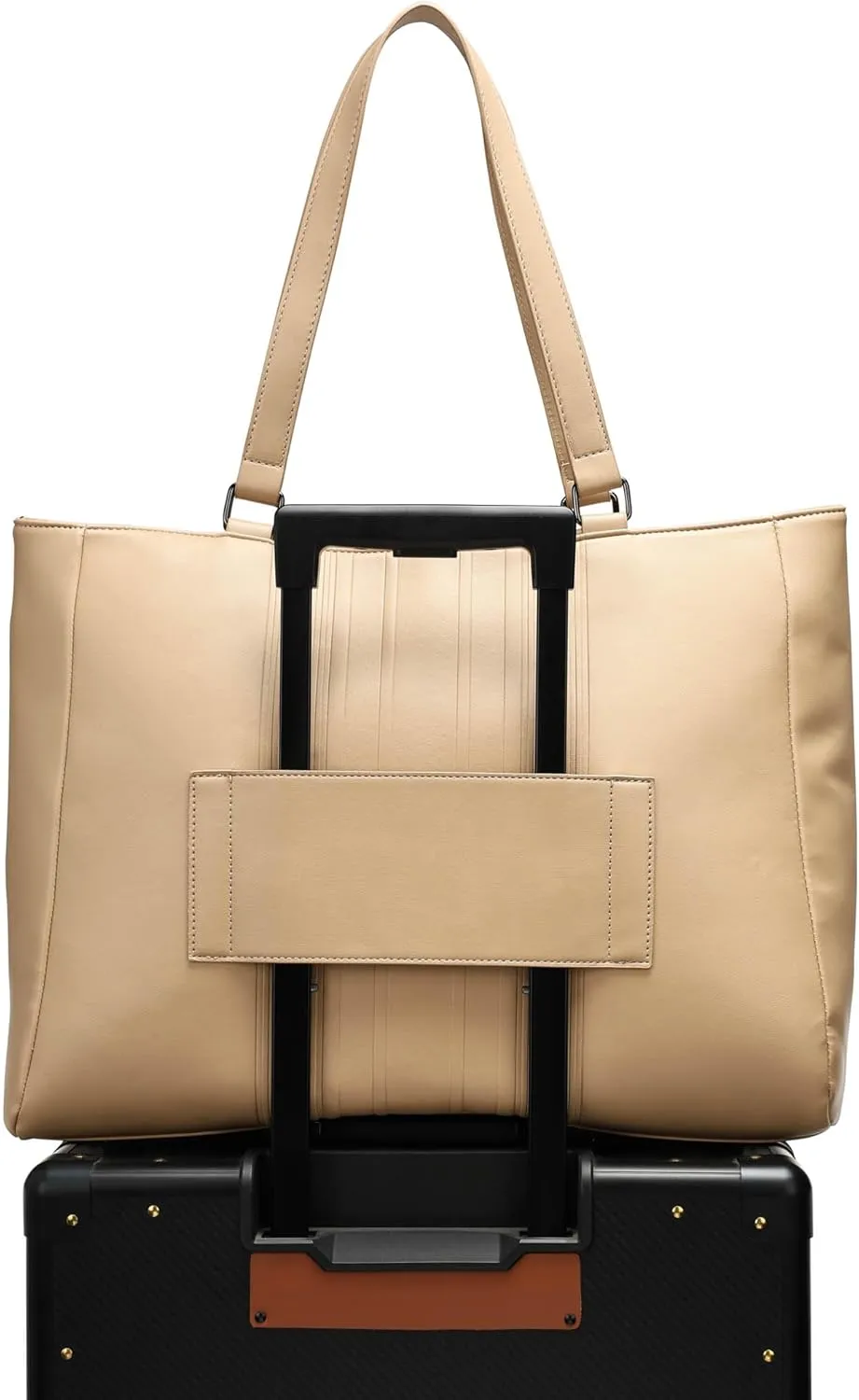 Elle Roamer 24L Vegan Leather Weekender Tote Bag