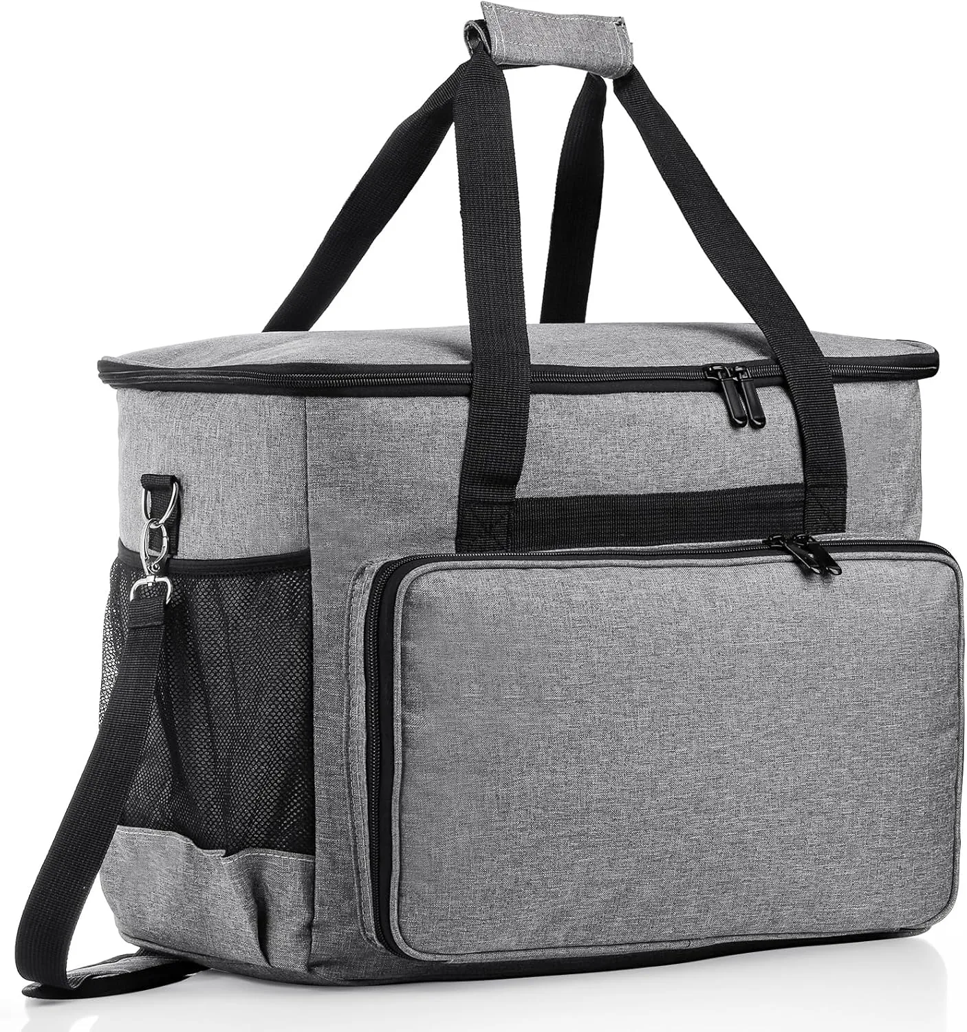 Elsjoy Sewing Machine Case, Sewing Machine Tote Bag Universal Carrying Bag with Removable Padding Pad, Portable Sewing Machine Carrying Case Storage Organizer Bag for Most Standard Machines