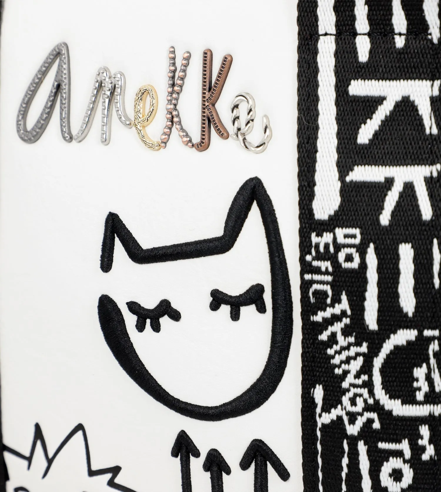 Energy white bowling bag Anekke