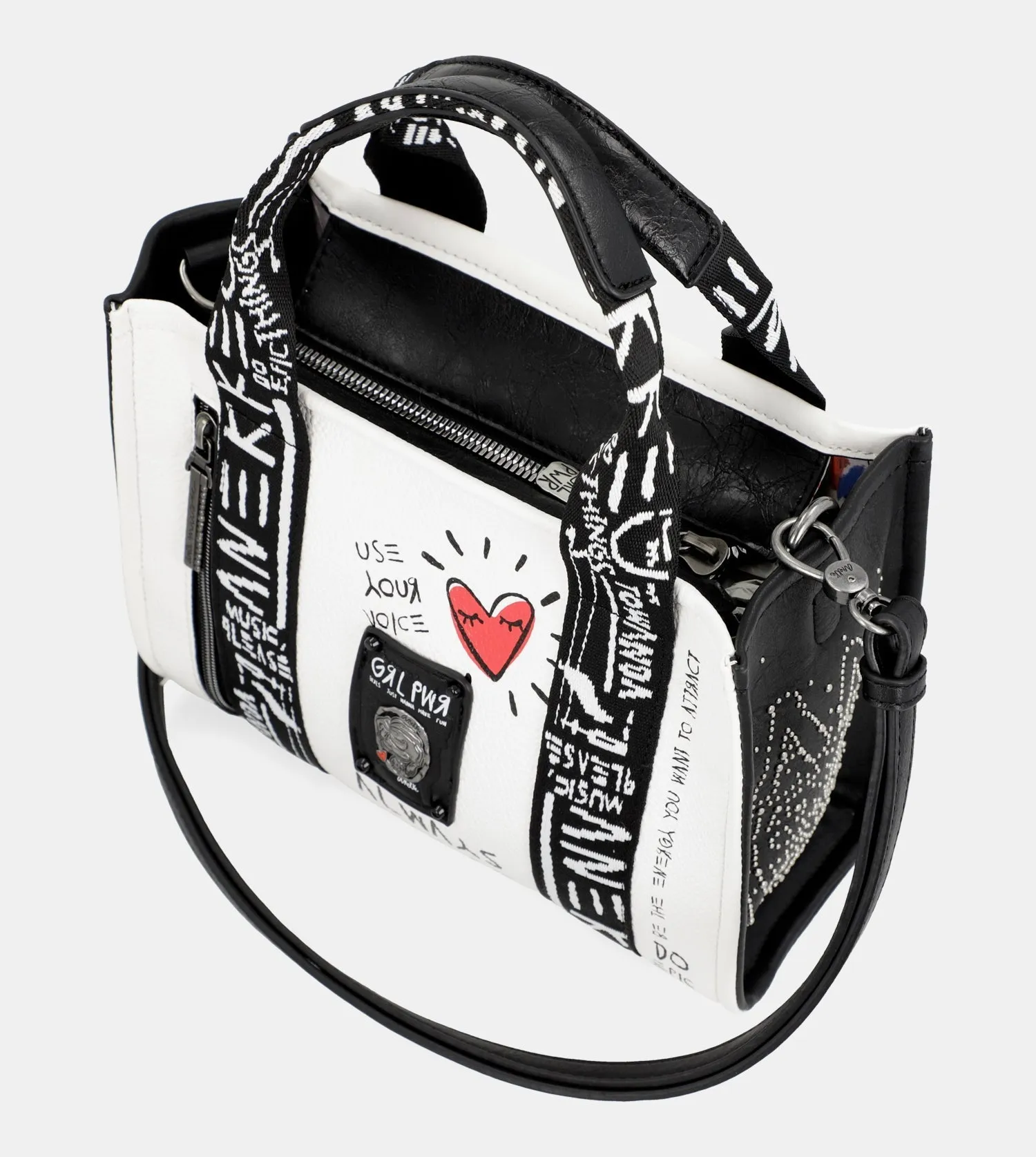 Energy white bowling bag Anekke