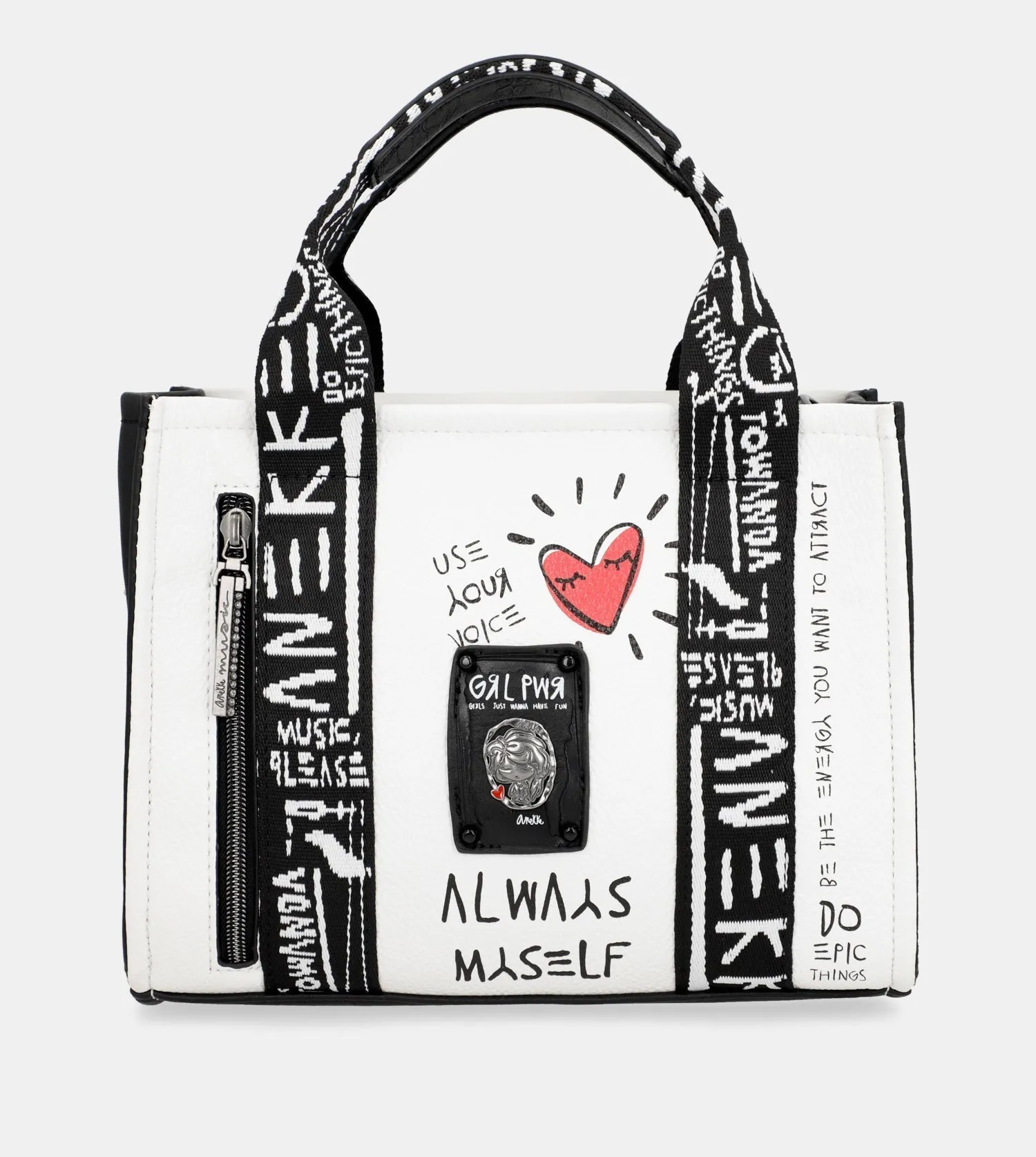 Energy white bowling bag Anekke