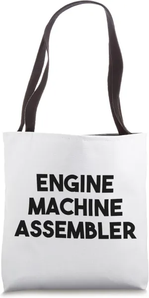 Engine Machine Assembler Tote Bag