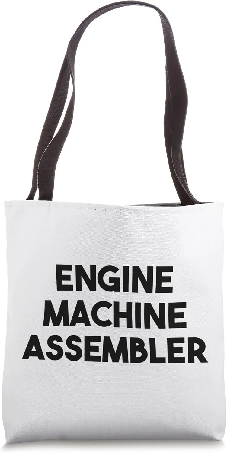 Engine Machine Assembler Tote Bag