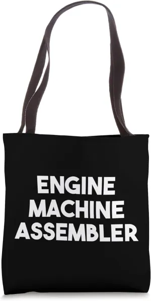Engine Machine Assembler Tote Bag