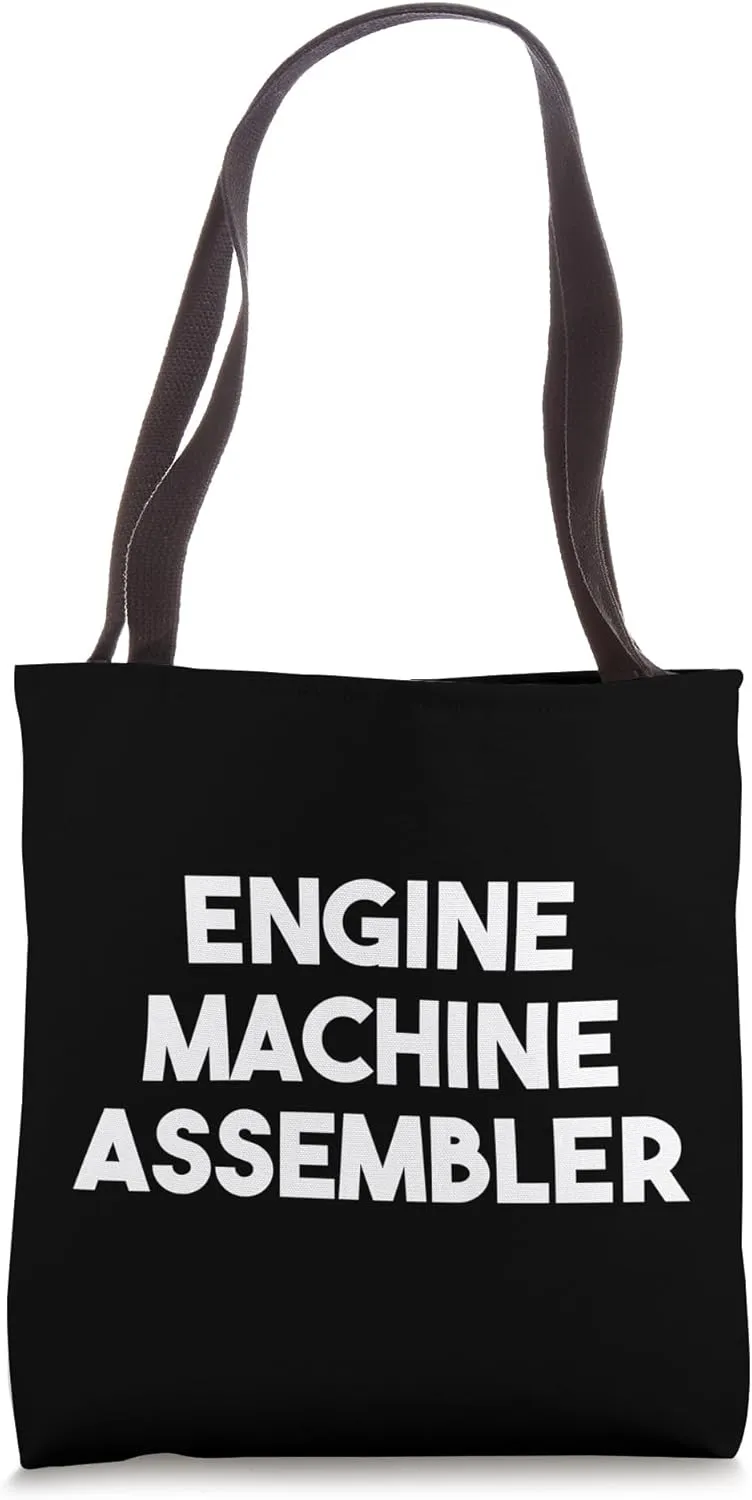 Engine Machine Assembler Tote Bag