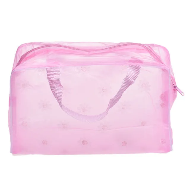 eTya 5 Colors Make Up Organizer Bag Toiletry Bathing