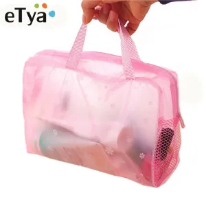 eTya 5 Colors Make Up Organizer Bag Toiletry Bathing