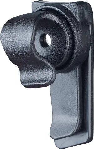 EVOC Magnetic Tube Clip for Drinking Tube Attachment (Fixed Position of Drinking Tube, Attachment to Hip Belt, Backpack or Vest, Extra Strong Magnet, fits Drinking Systems), Black