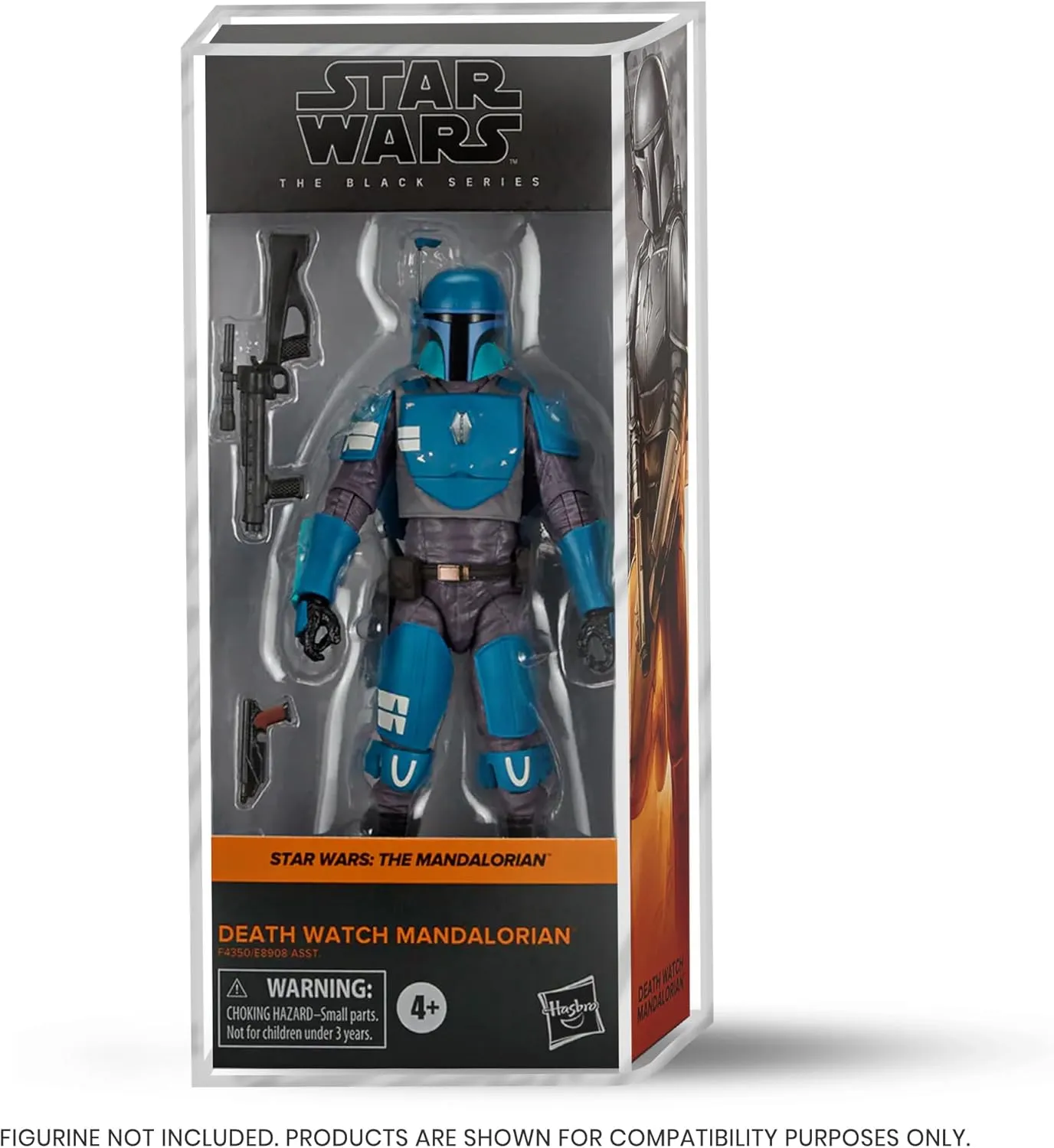 EVORETRO Action Figure Display Case Protector Compatible with Hasbro Star Wars 2020 Black Series Angled Box 6-inch Action Figure, 2-Pack, Anti-UV Thick Durable Clear Acrylic Box, Long Lasting Quality.