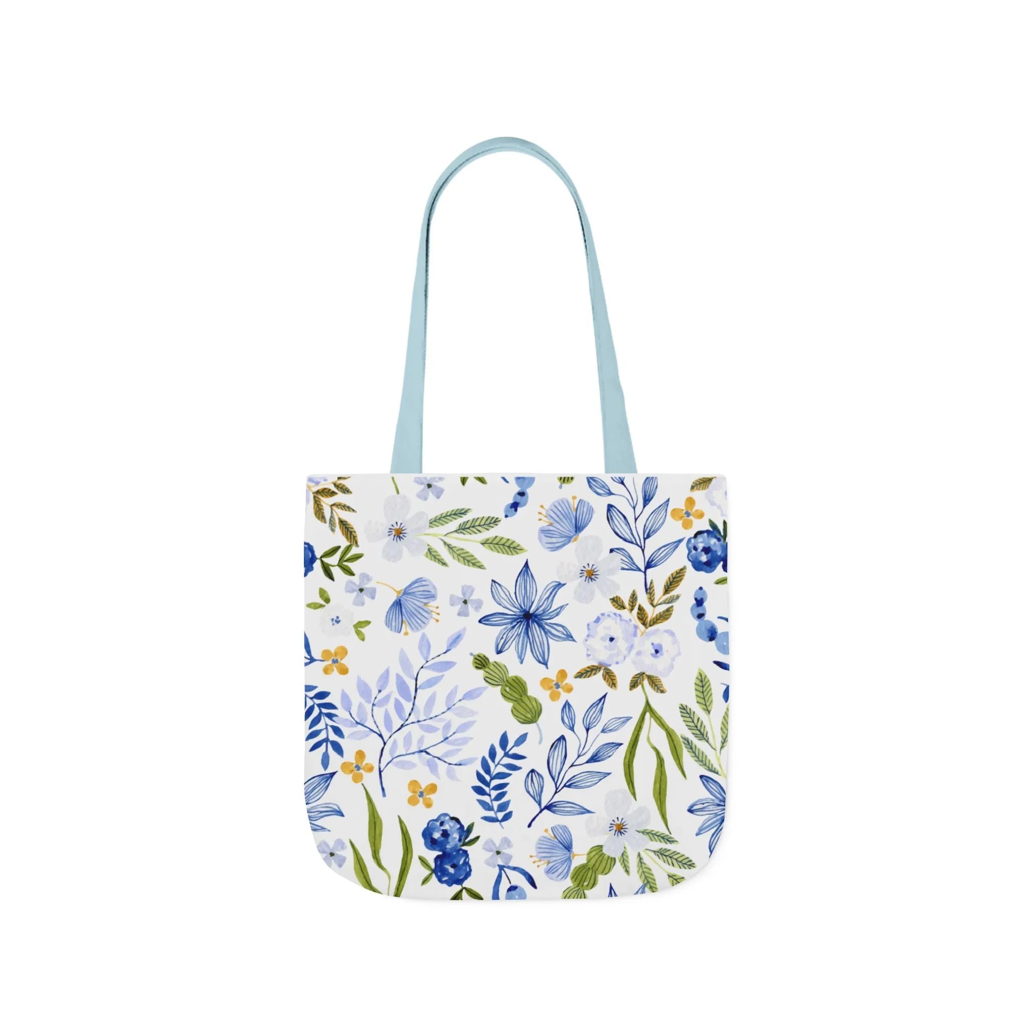 Floral Canvas Tote Bag Flower Handbag, Stylish Beach Tote, Vacation Bag