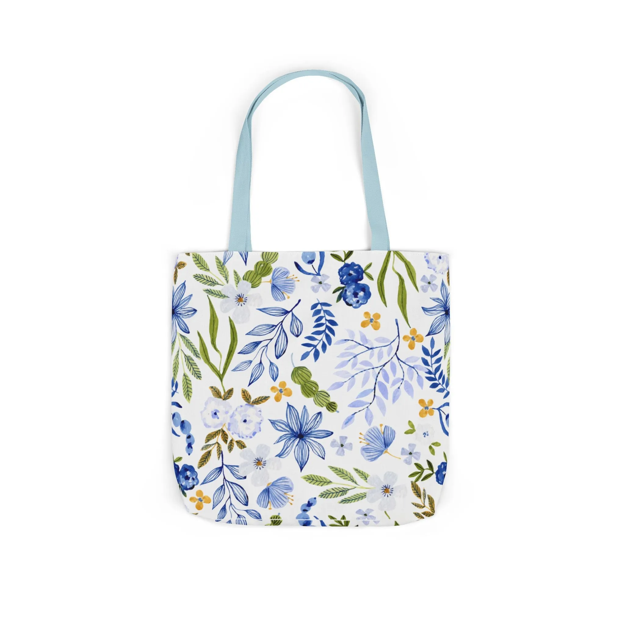 Floral Canvas Tote Bag Flower Handbag, Stylish Beach Tote, Vacation Bag