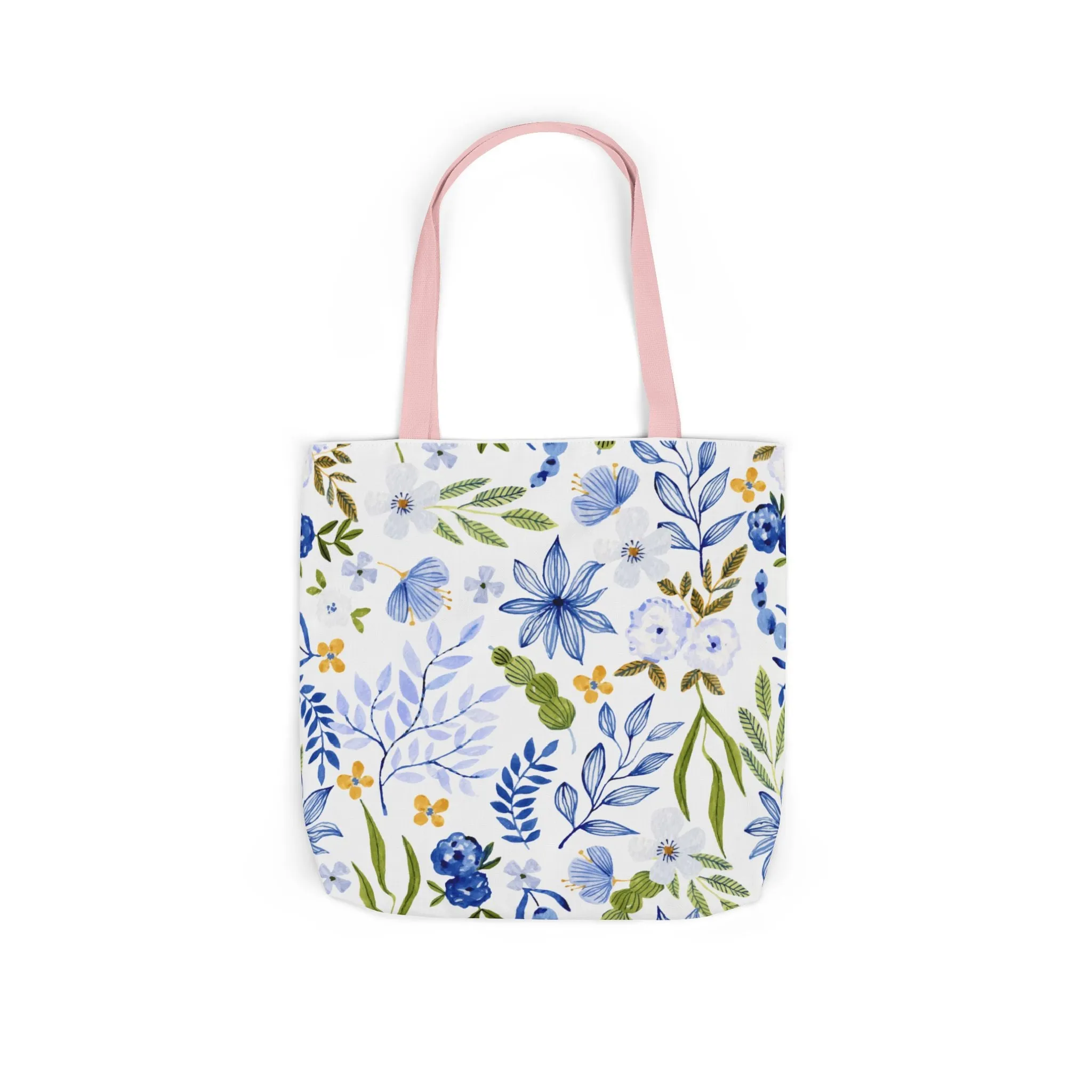 Floral Canvas Tote Bag Flower Handbag, Stylish Beach Tote, Vacation Bag