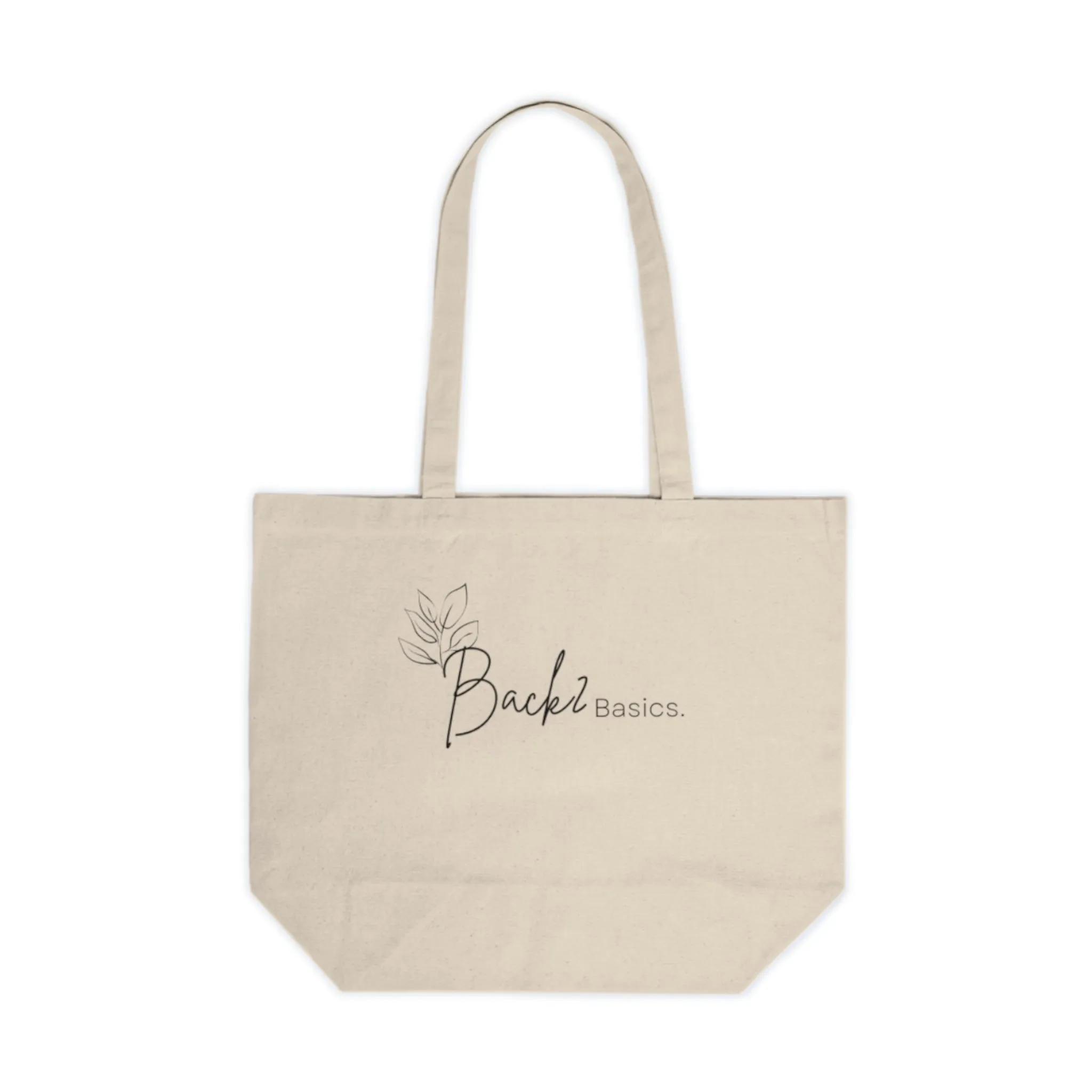 Floral Mom Canvas Tote Bag - Eco-Friendly Shopping Bag for Mothers