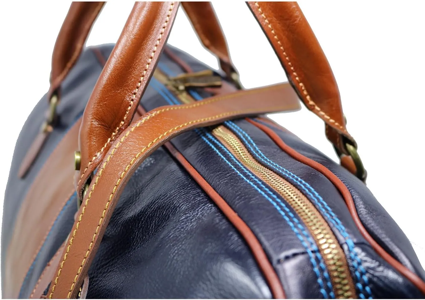 Floto Luggage Venezia Duffle Italian Leather Weekender Bag, One Size