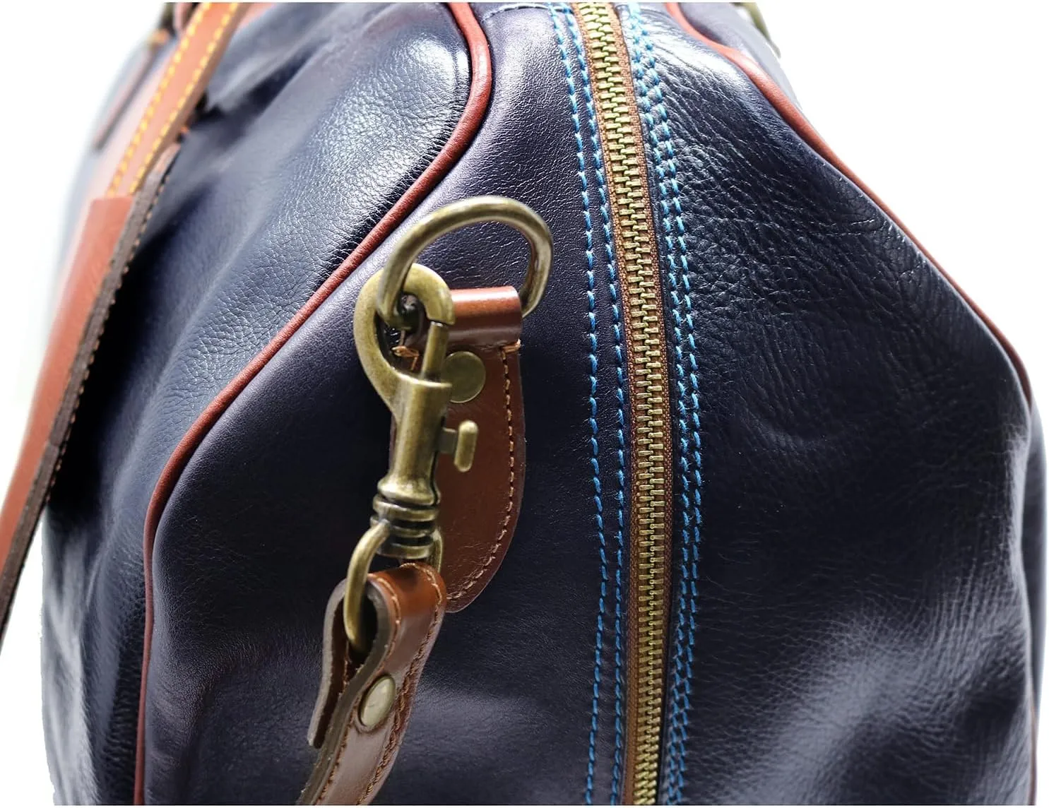 Floto Luggage Venezia Duffle Italian Leather Weekender Bag, One Size