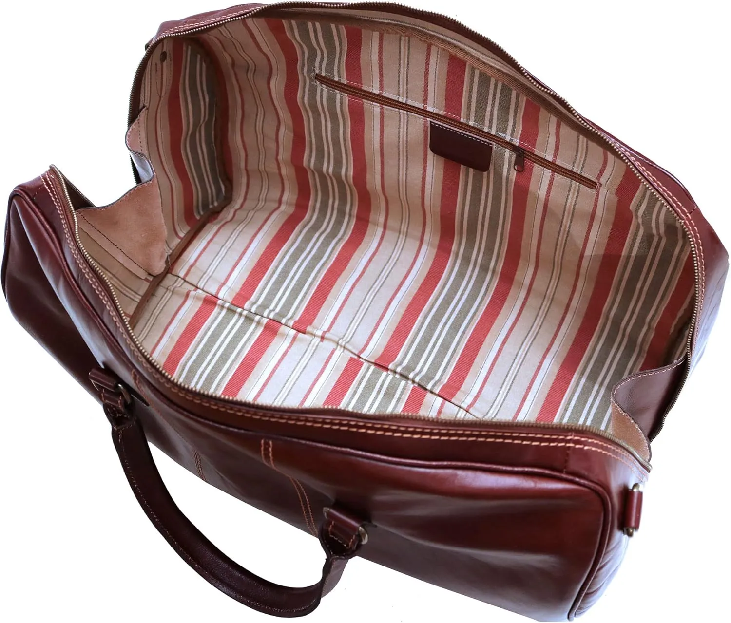 Floto Luggage Venezia Duffle, Vecchio Brown, One Size