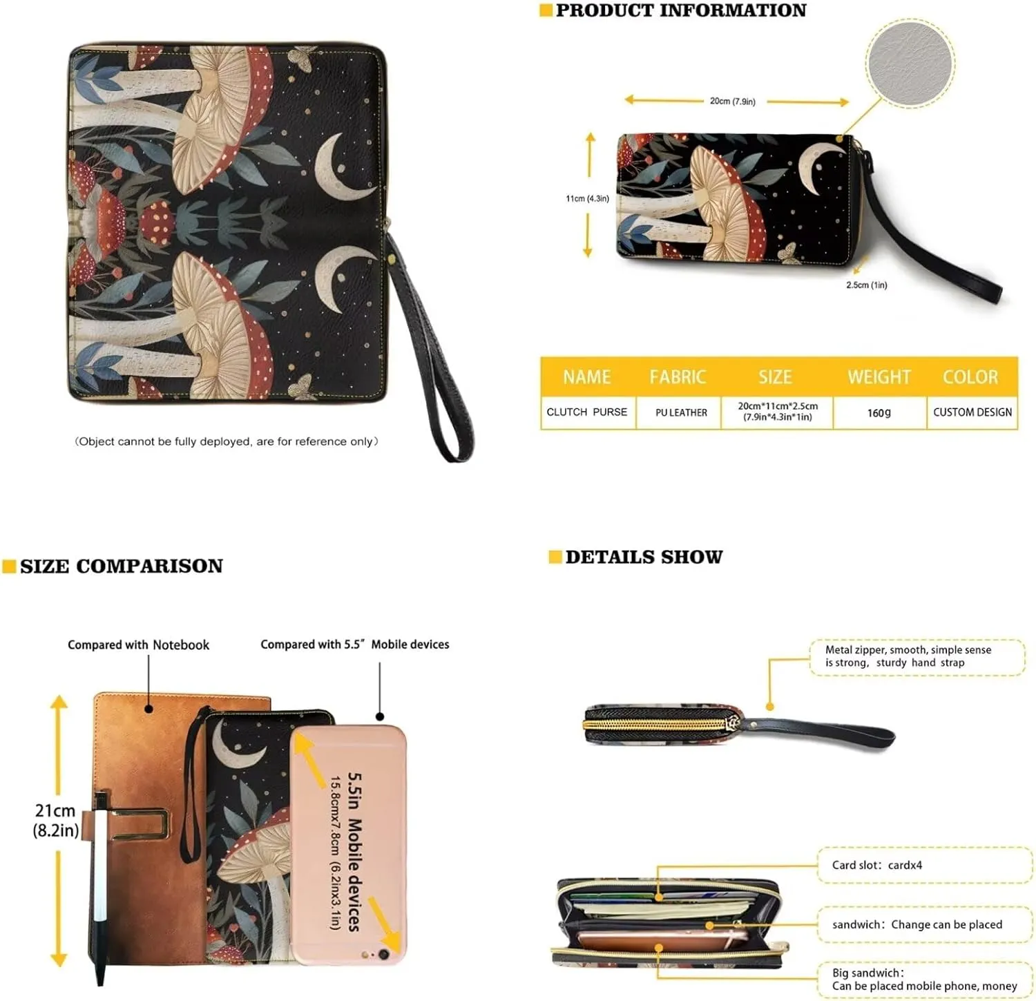 FOR U DESIGNS Leather Crossbody Bags for Women Trendy Travel Shoulder Satchel Handbags Zipper Closure Purse and Wallet Set