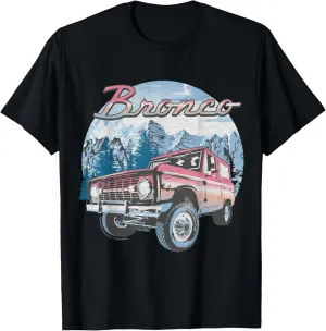 Ford - Bronco SUV Outdoor Mountain and Forest Terrain T-Shirt