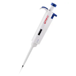 FOUR E'S SCIENTIFIC 0.5 uL - 10 uL High-Accurate Single-Channel Manual Adjustable Variable Volume Pipettes