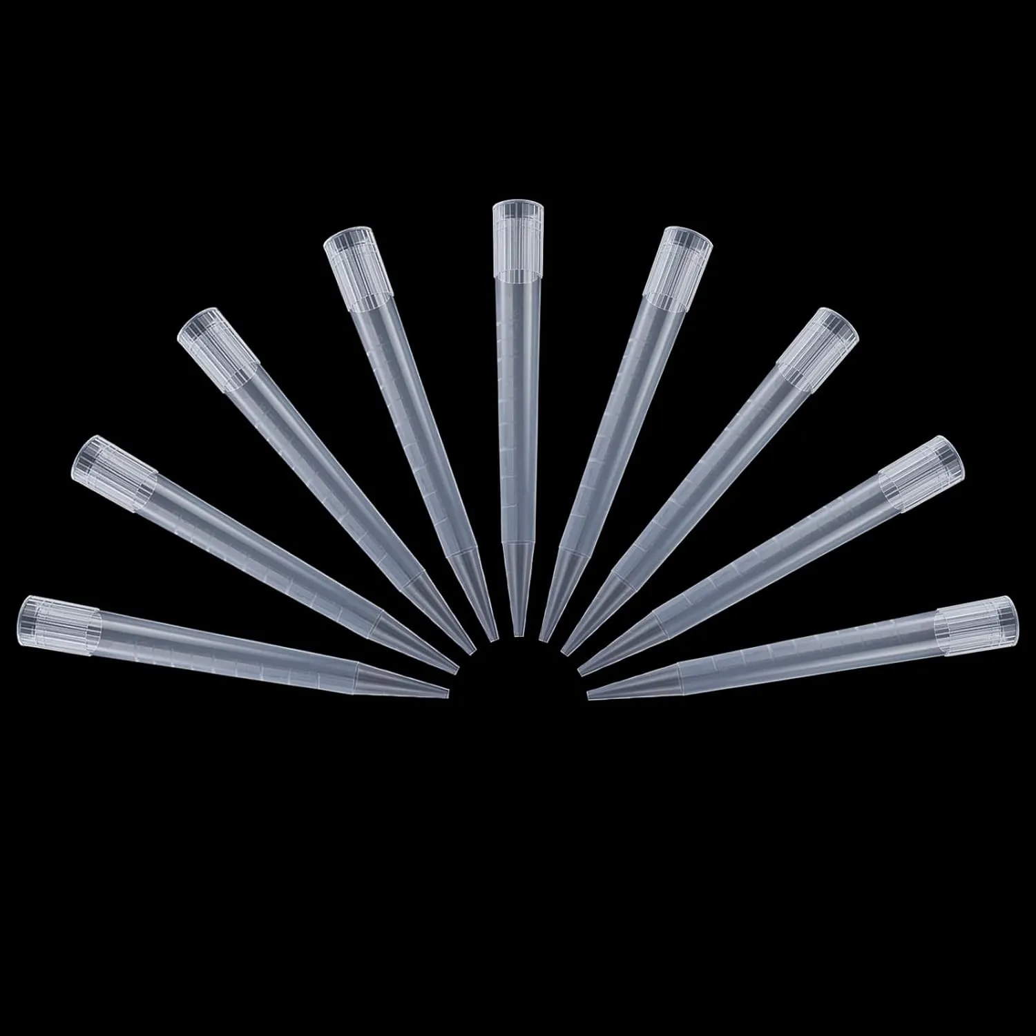 FOUR E'S SCIENTIFIC 5mL Pipette Tips Lab Microchemical Transparent Liquid Micropipette Pipettor Tips 5mL 100pcs - Autoclavable