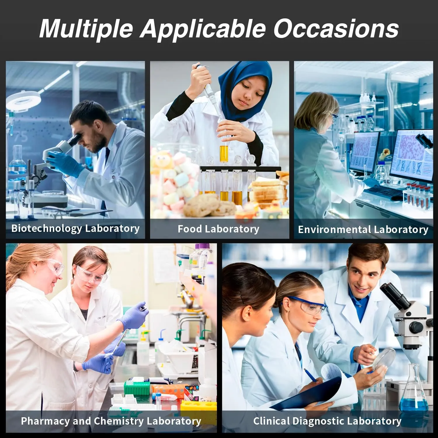 FOUR E'S SCIENTIFIC 5mL Pipette Tips Lab Microchemical Transparent Liquid Micropipette Pipettor Tips 5mL 100pcs - Autoclavable