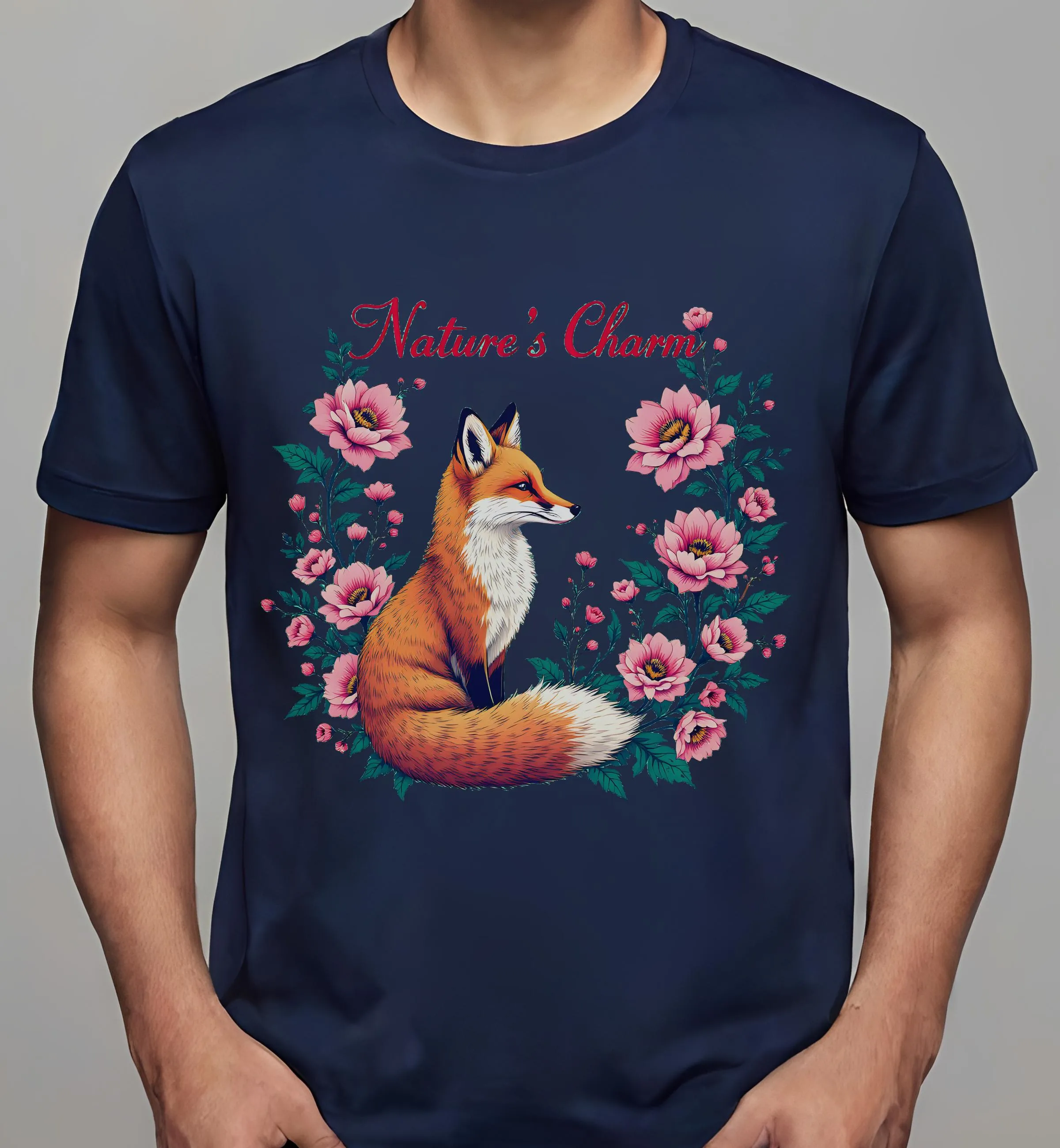 fox shirt: Nature's Charm Fox | Classic T-Shirt (Unisex)