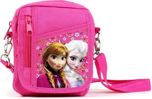 Frozen Detachable Lanyard Messenger Shoulder Bag (PINK)