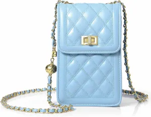 FSD.WG Women Small Crossbody Cell Phone Purse Leather Phone Purse Mini Messenger Shoulder Handbag Wallet