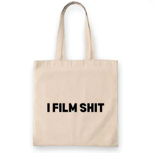 Funny Gift for Filmmaker Cinematographer Videographer Director Of Photography Natural White Multicolor Canvas Tote Bag