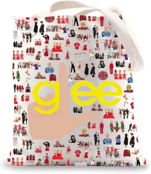 G2TUP Terri & Will Musical Canvas Tote Bag Rachel Berry Fans Gifts Musical Comedy Inspired Shoulder Bag Sue & Artie Merch