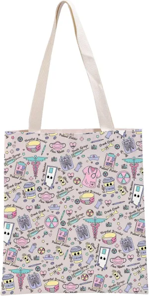 G2TUP X-ray Quotes Gift X-ray Tote Bag X-ray Tech Doodles Handbag Technician Radiologist Gift X-ray Teach Gift